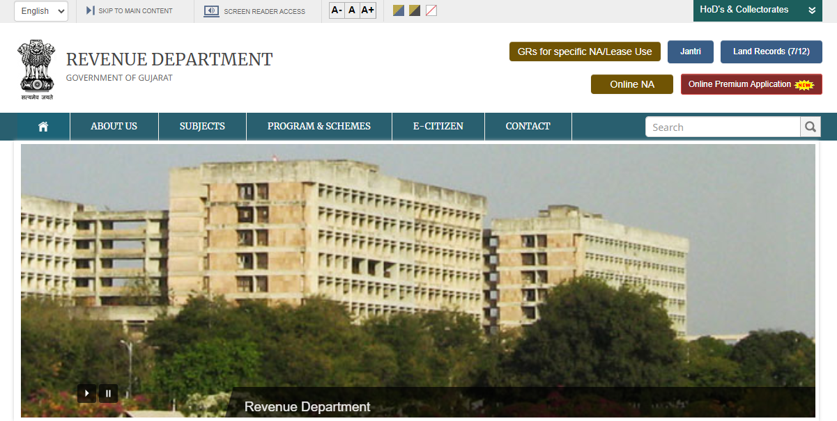 revenuedepartment.gujarat.gov.in