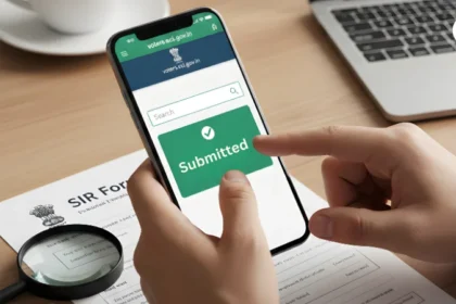 SIR Form Upload Status Check