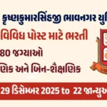 MKBU |  ભાવનગર યુનિવર્સિટીમાં 180 જગ્યાઓ માટે ભરતી, જાણો લાયકાત અને અરજી કરવાની રીત